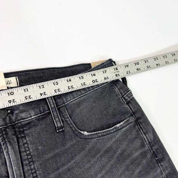 Madewell The Perfect Vintage Crop Jeans Womens 33T Blue Cotton Blend Stretch - Picture 4 of 13